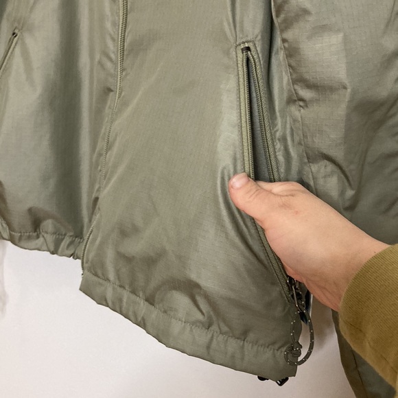 MEC Jacket Womens Small Green Black Fleece Lined Softshell Full Zip Gorpcore - Picture 8 of 16